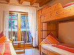 Talblick - Schlafzimmer 3er mit Etagenbett