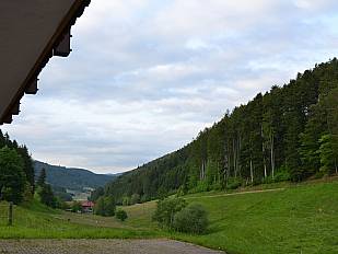 Erholung pur: Blick ins Tal