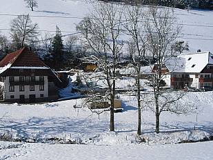 Der Stulzenhof im Schnee